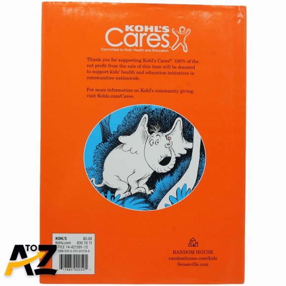 DR. SEUSS HORTON HEARS A WHO HARDCOVER BOOK W/ DUST JACKET - Picture 3 of 13